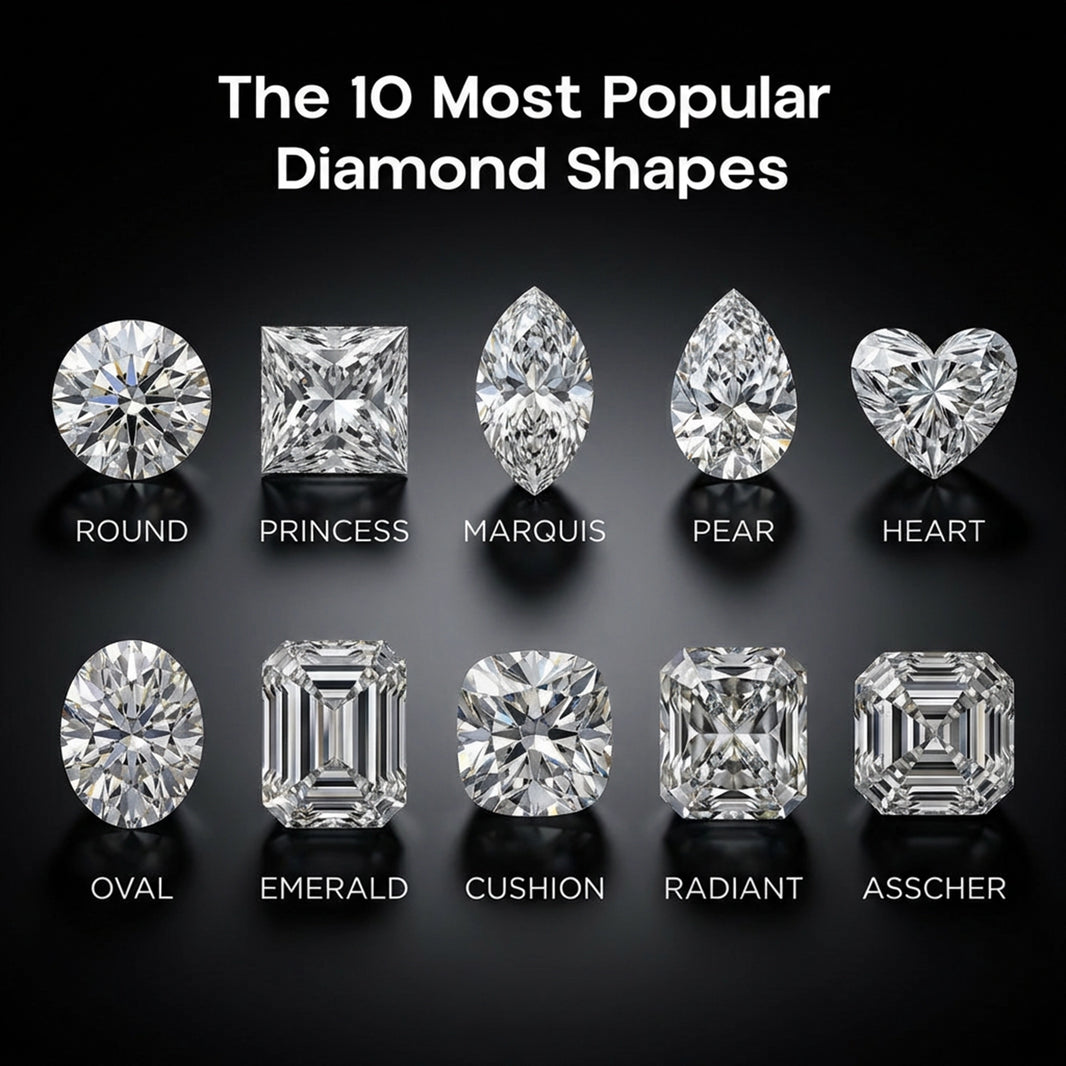 The 10 Most Popular Diamond Shapes