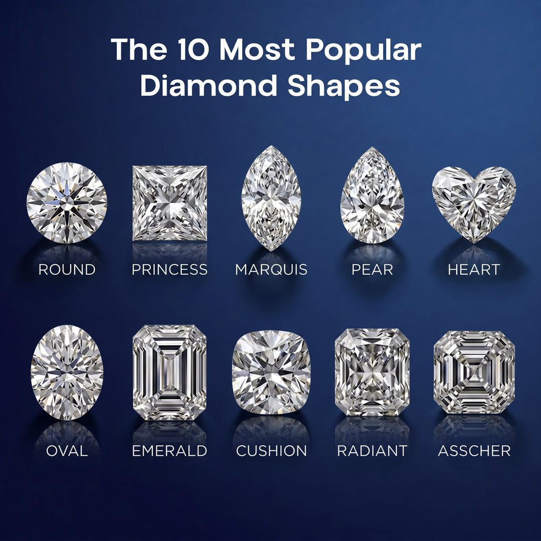 The 10 Most Popular Diamond Shapes