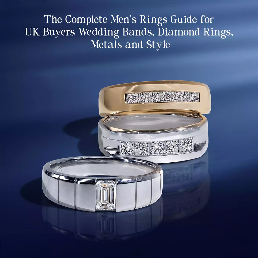 The Complete Men's Rings Guide for UK Buyers  Wedding Bands, Diamond Rings, Metals and Style