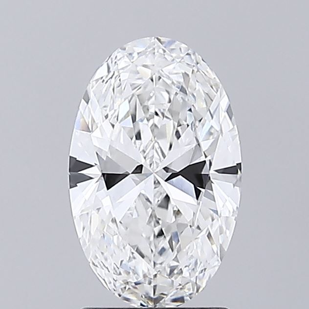 1.55CT Oval Cut Lab Grown Diamond E | VVS2 | IGI Certified