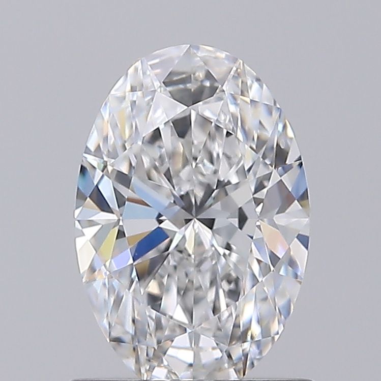 1.03CT Oval Cut Lab Grown Diamond D | VVS2 | IGI Certified
