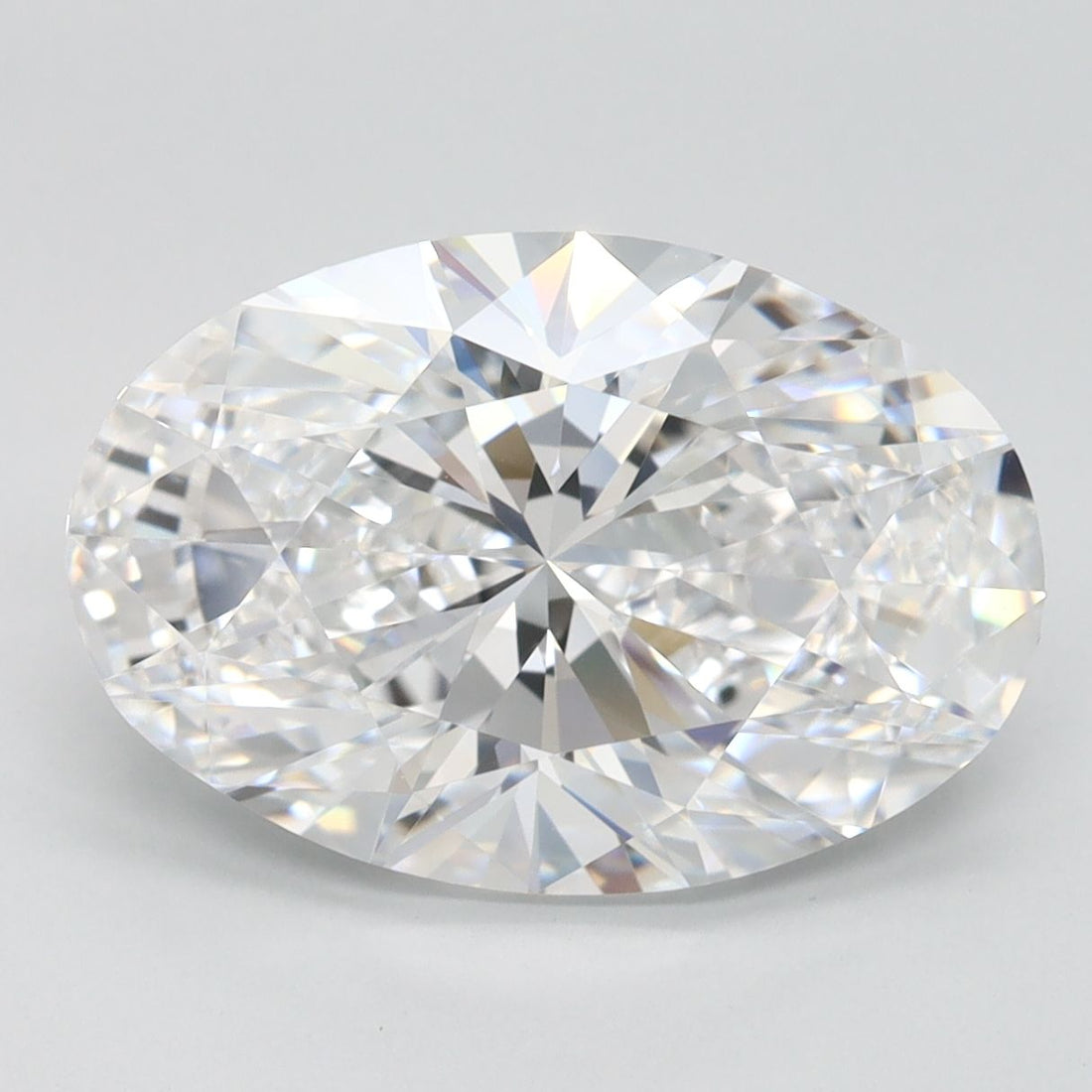 3.99CT Oval Cut Lab Grown Diamond D | IF | IGI Certified