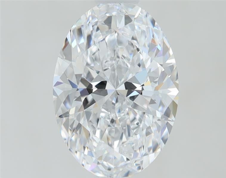0.98CT Oval Cut Lab Grown Diamond D | VS2