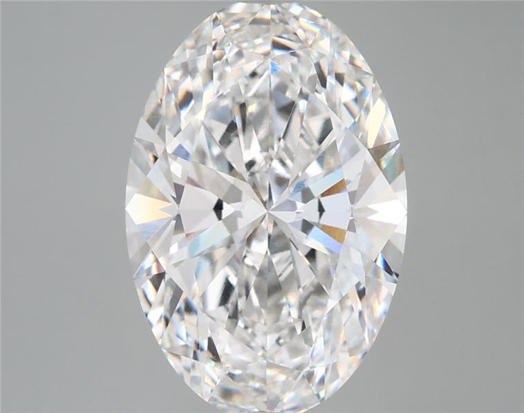4.36CT Oval Cut Lab Grown Diamond E | VVS1 | IGI Certified
