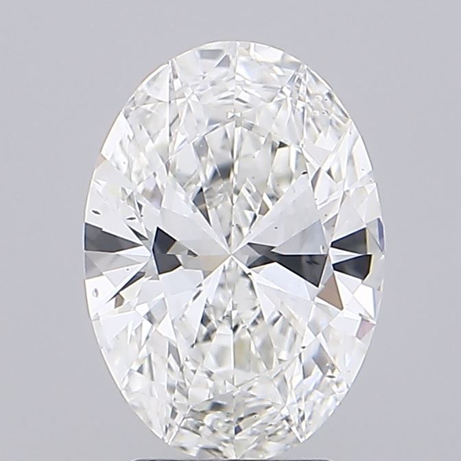 2.92CT Oval Cut Lab Grown Diamond F | SI1 | IGI Certified