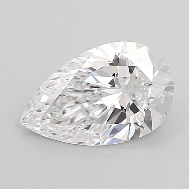 1.65CT Pear Cut Lab Grown Diamond D | VVS1