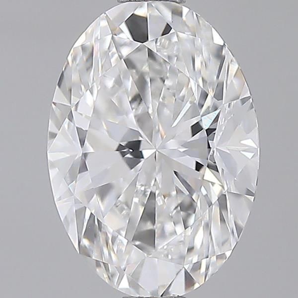 2.07CT Oval Cut Lab Grown Diamond F | VVS1 | IGI Certified