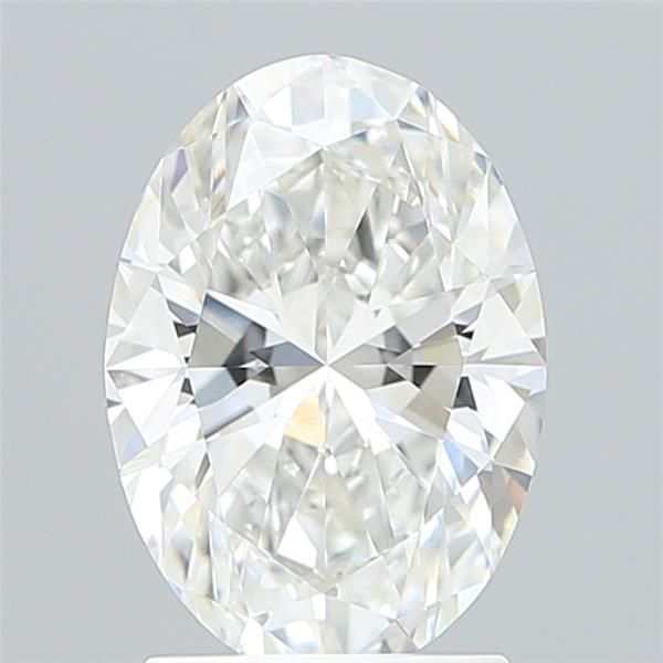 2.01CT Oval Cut Lab Grown Diamond F | VVS1 | IGI Certified