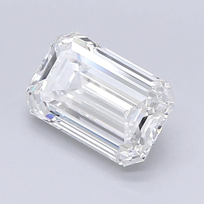 1.52CT Emerald Cut Lab Grown Diamond E | IF | IGI Certified