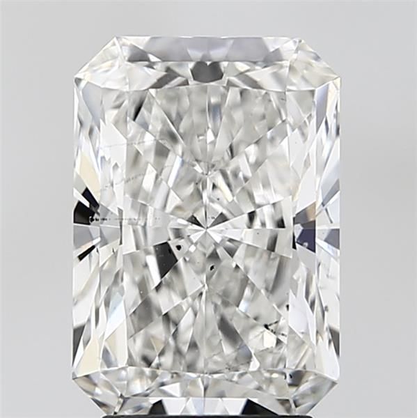 3.52CT Radiant Cut Lab Grown Diamond F | SI1 | IGI Certified