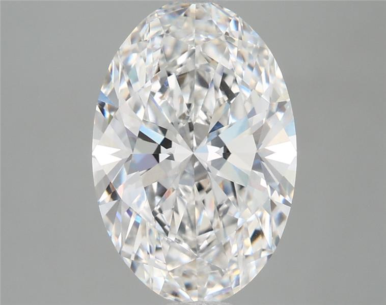 3.03CT Oval Cut Lab Grown Diamond E | VVS1 | IGI Certified