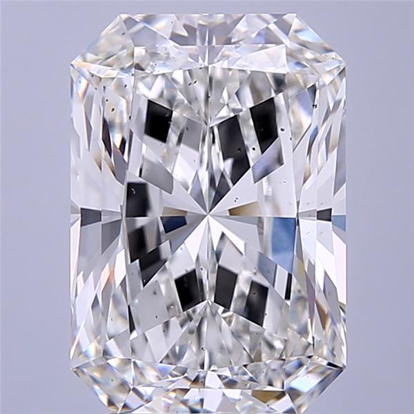 4.3CT Radiant Cut Lab Grown Diamond F | SI1 | IGI Certified
