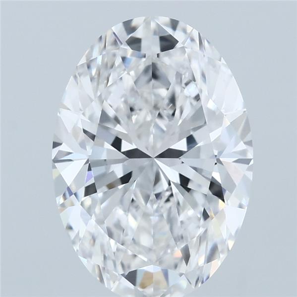 3.02CT Oval Cut Lab Grown Diamond E | VVS1 | IGI Certified