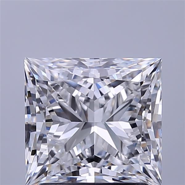 1.73CT Princess Cut Lab Grown Diamond D | VVS1 | IGI Certified