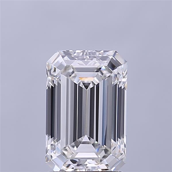 2.02CT Emerald Cut Lab Grown Diamond F | VVS1 | IGI Certified