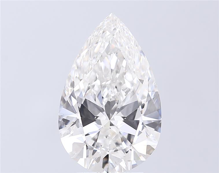 2.25CT Pear Cut Lab Grown Diamond E | VVS2 | IGI Certified