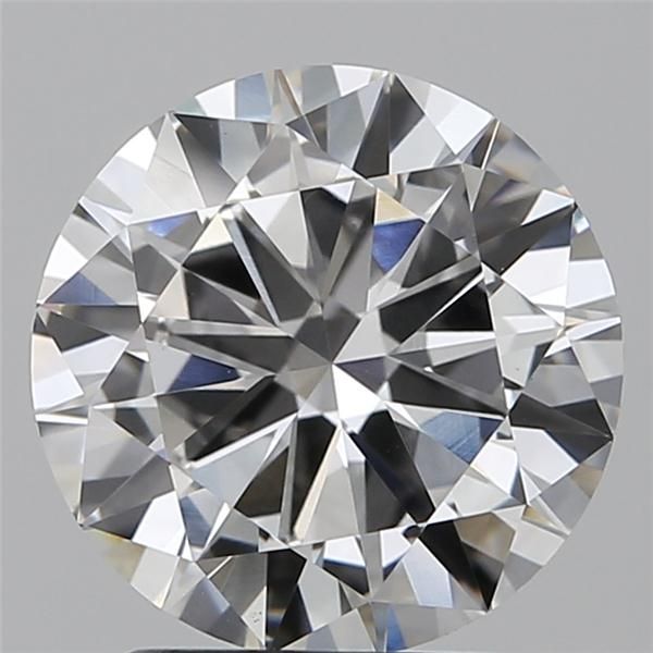 2.03CT Round Cut Lab Grown Diamond E | VS1 | IGI Certified