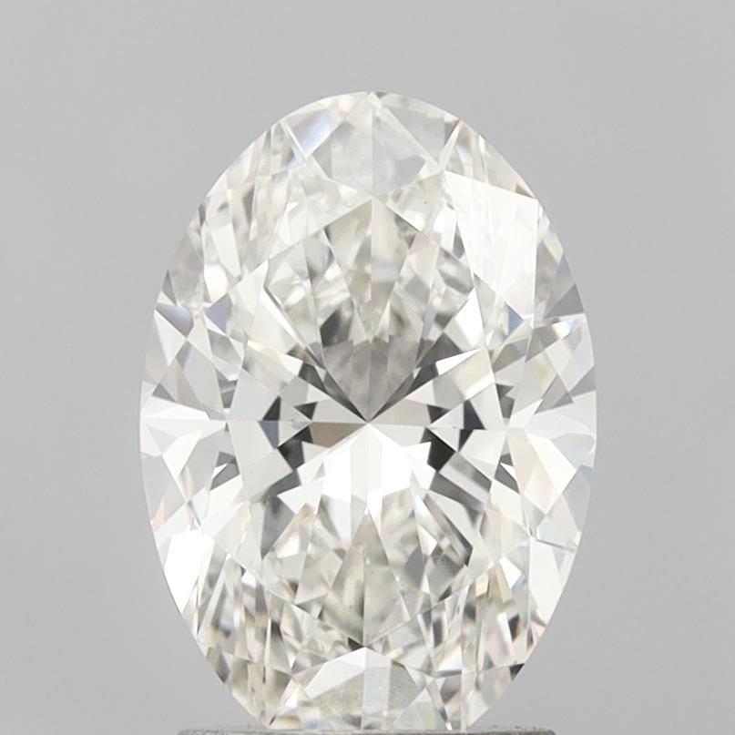 2.35CT Oval Cut Lab Grown Diamond H | VVS2 | IGI Certified