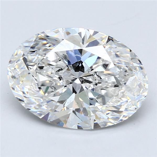 4.01CT Oval Cut Lab Grown Diamond E | SI1 | GIA Certified