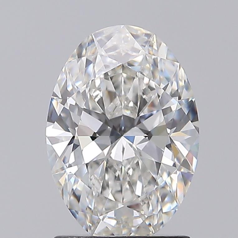 1.56CT Oval Cut Lab Grown Diamond F | VVS2 | IGI Certified