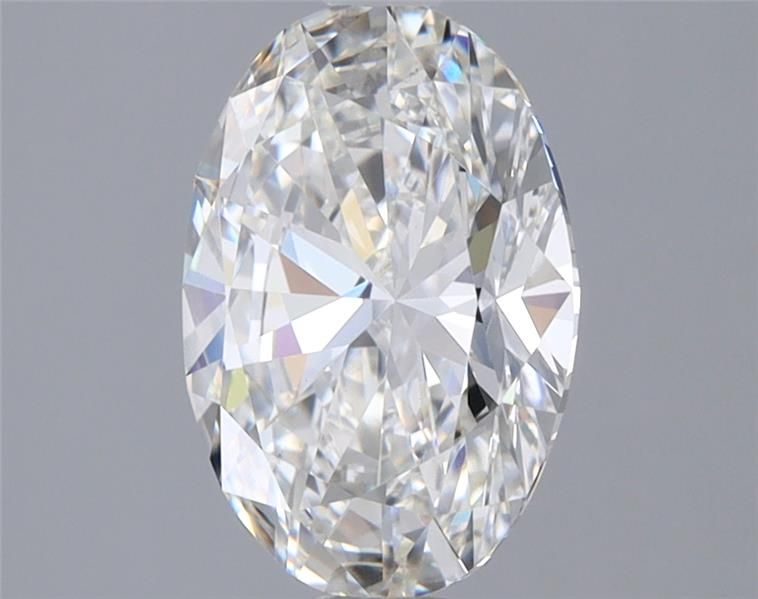 1.91CT Oval Cut Lab Grown Diamond F | VS1 | IGI Certified