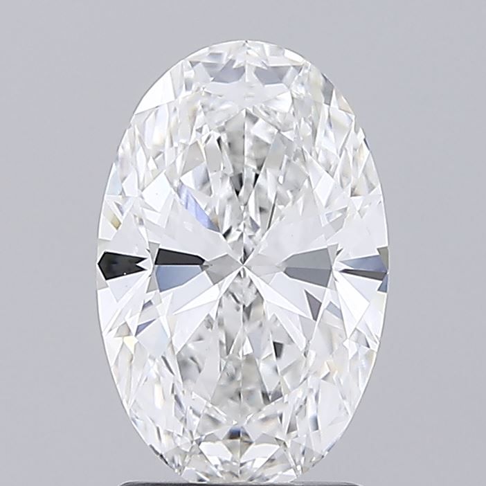 1.81CT Oval Cut Lab Grown Diamond E | VVS2 | IGI Certified
