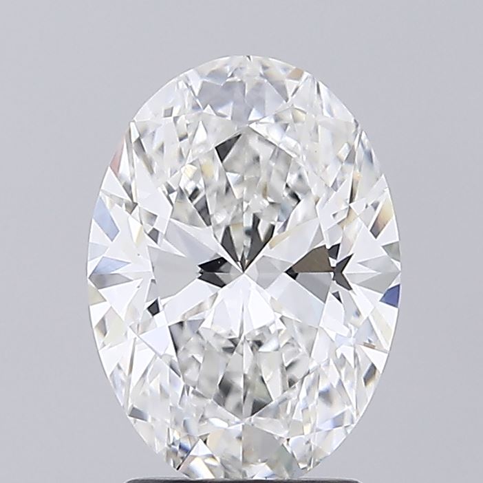2.28CT Oval Cut Lab Grown Diamond F | VVS2 | IGI Certified
