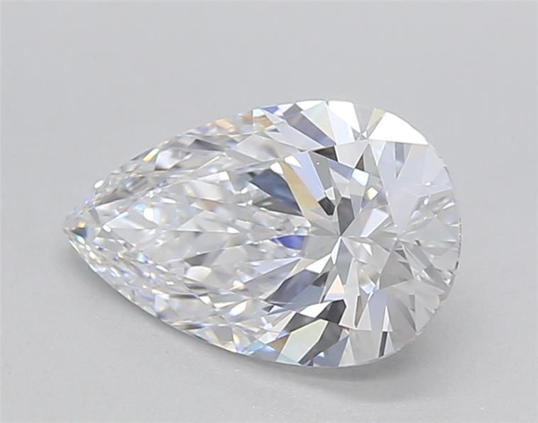 1.51CT Pear Cut Lab Grown Diamond D | SI1 | IGI Certified