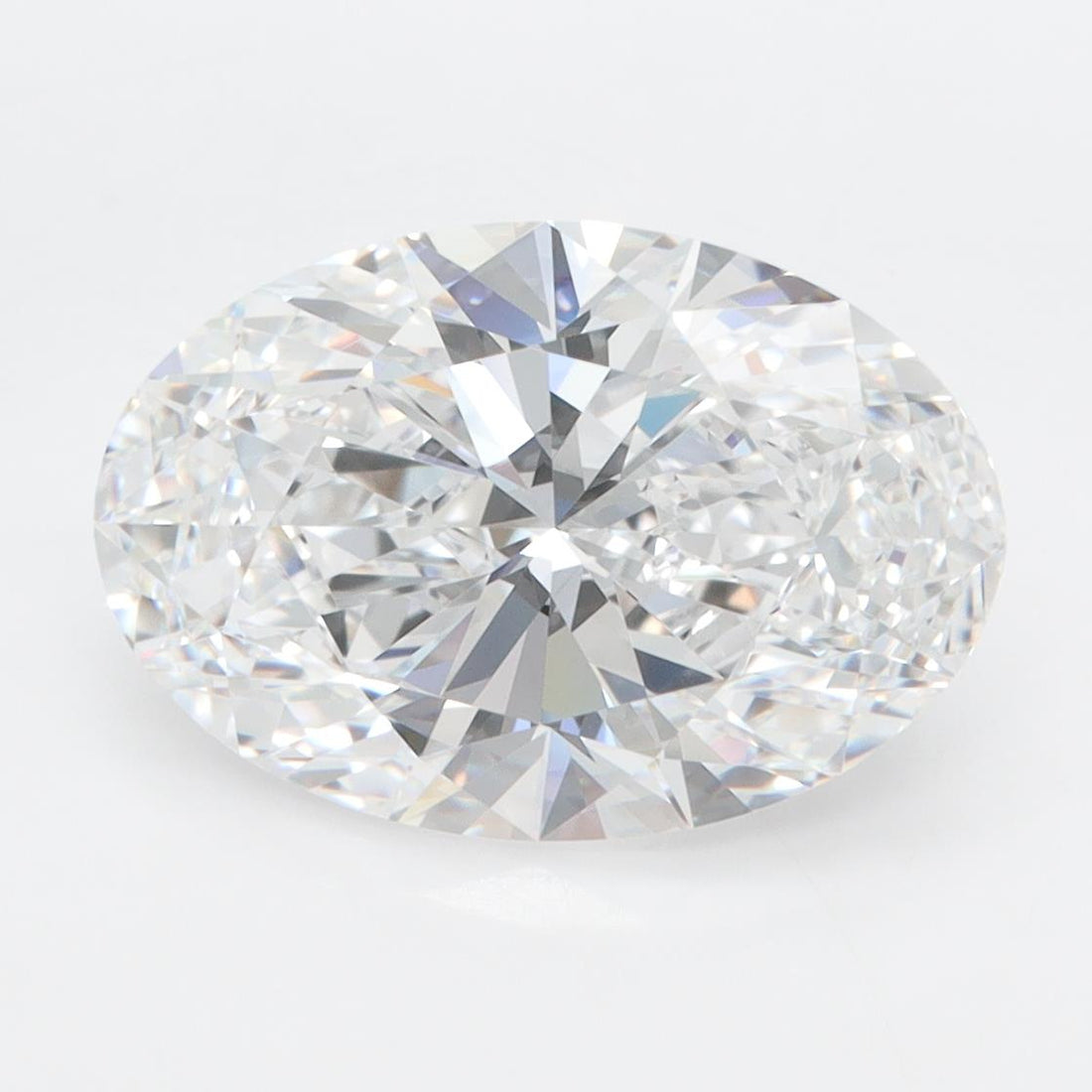 3.82CT Oval Cut Lab Grown Diamond D | IF | IGI Certified