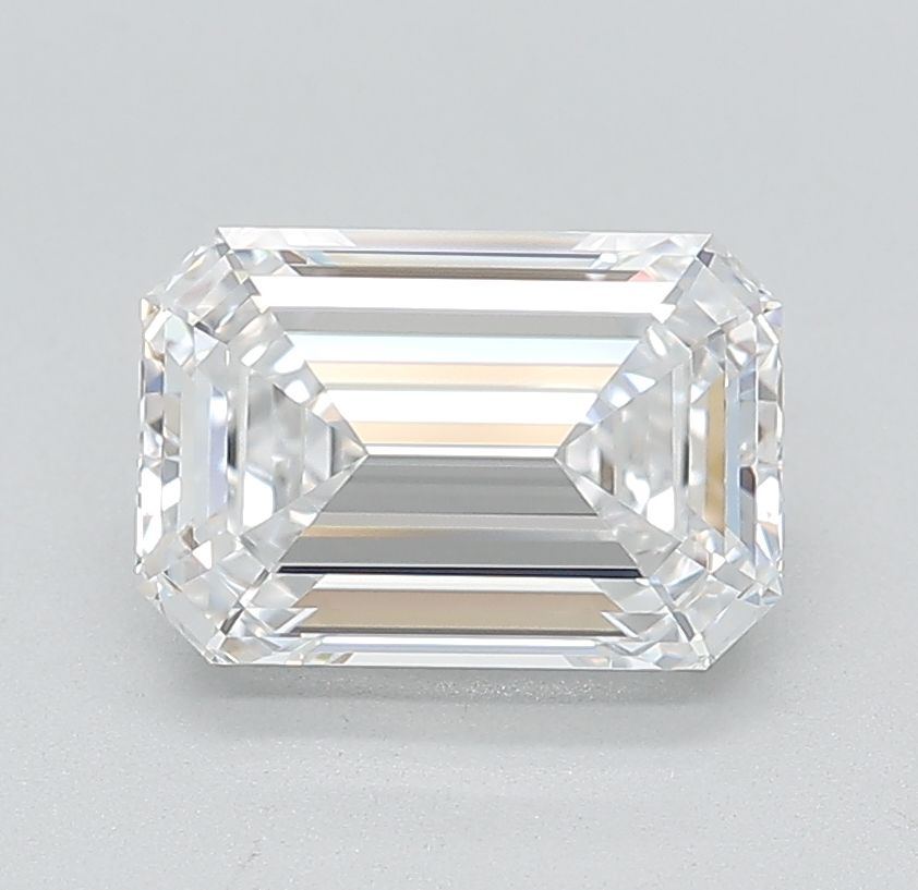 2.09CT Emerald Cut Lab Grown Diamond D | VVS1