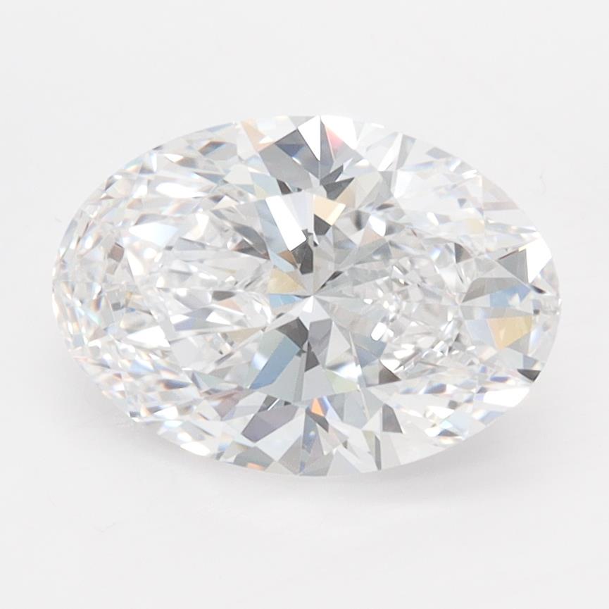 2.0CT Oval Cut Lab Grown Diamond D | IF