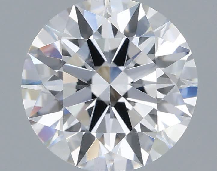1CT Round Cut Lab Grown Diamond D | FL | IGI Certified