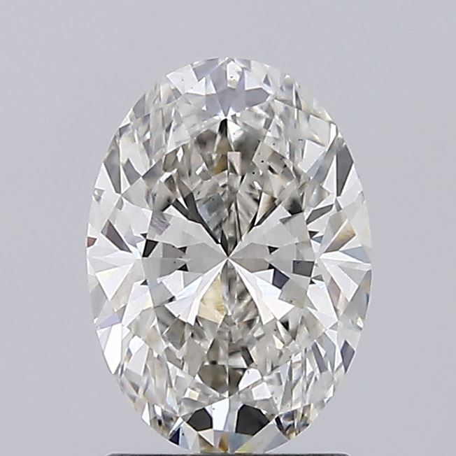 1.51CT Oval Cut Lab Grown Diamond H | VS2 | IGI Certified