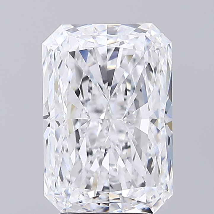 4.03CT Radiant Cut Lab Grown Diamond D | VVS2 | IGI Certified