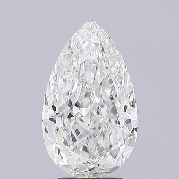 2.53CT Pear Cut Lab Grown Diamond F | VVS2 | IGI Certified