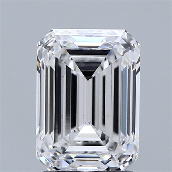 2.01CT Emerald Cut Lab Grown Diamond E | VVS2 | IGI Certified