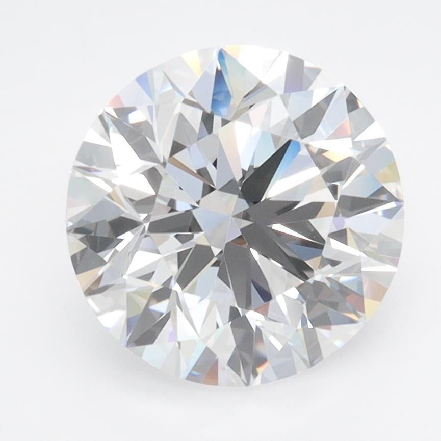 3CT Round Cut Lab Grown Diamond D | IF | IGI Certified