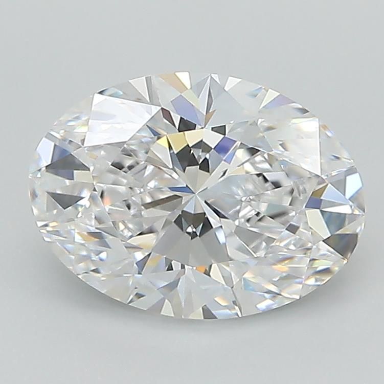 1.58CT Oval Cut Lab Grown Diamond G | VVS1