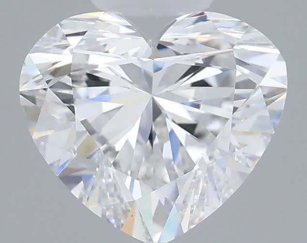 1.53CT Heart Cut Lab Grown Diamond D | VS1 | IGI Certified