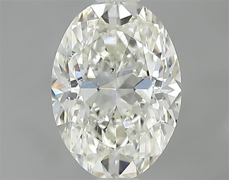 1CT Oval Cut Natural Diamond J | SI1 | HRD Certified