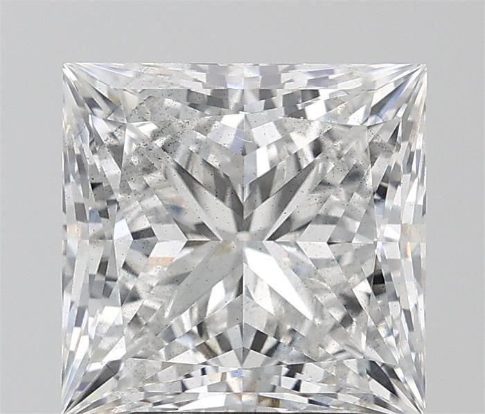 4.09CT Princess Cut Lab Grown Diamond F | SI1 | IGI Certified