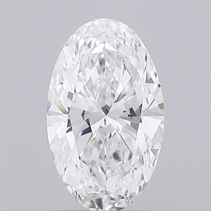 1.51CT Oval Cut Lab Grown Diamond D | VS2