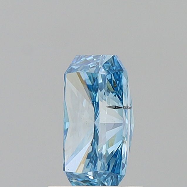 1.5CT Radiant Cut Coloured Lab Grown Diamond BLUE | SI1 | IGI Certified
