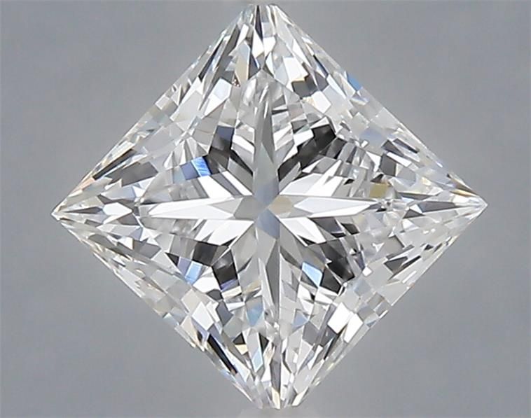 1.58CT Princess Cut Lab Grown Diamond D | VVS1