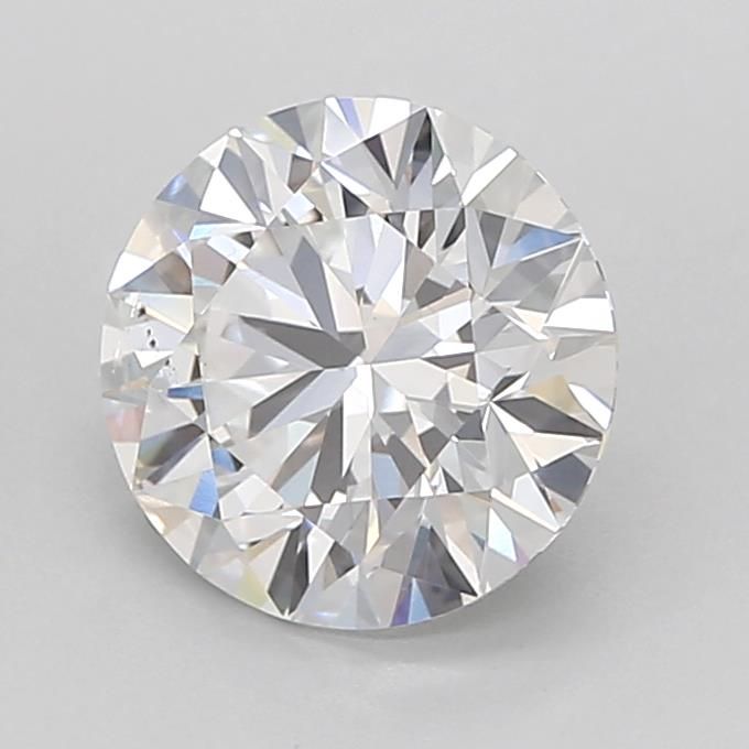 2.05CT Round Cut Lab Grown Diamond D | SI1 | IGI Certified