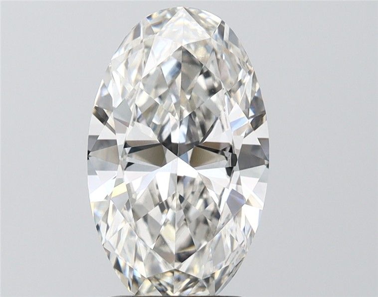 2.52CT Oval Cut Lab Grown Diamond G | VS1 | IGI Certified