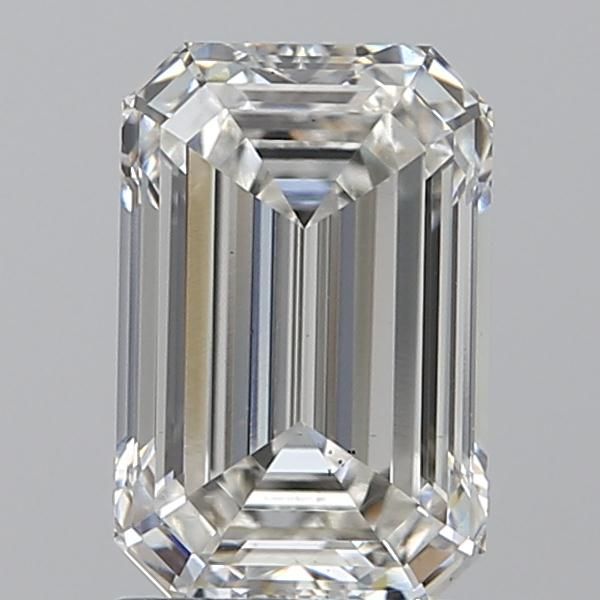 1.7CT Emerald Cut Lab Grown Diamond G | VS2 | IGI Certified