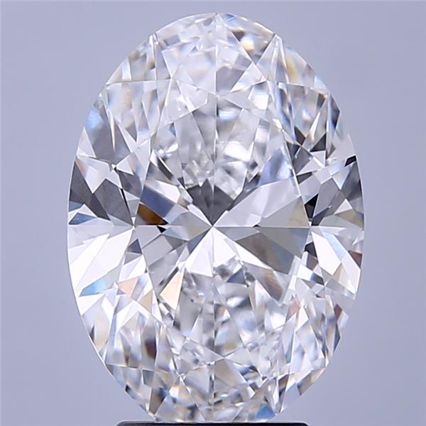4.07CT Oval Cut Lab Grown Diamond D | VVS1 | IGI Certified