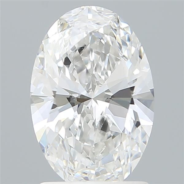 1.6CT Oval Cut Lab Grown Diamond E | VVS2 | IGI Certified