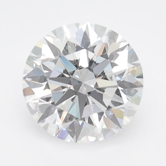 0.5CT Round Cut Lab Grown Diamond D | FL | IGI Certified